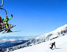 With a chairlift to Mt Solisko